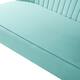 HULALA HOME Monica Modern Velvet Tufted Loveseat with Metal Legs