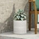 preview thumbnail 1 of 19, Morelos Outdoor Cast Stone Outdoor Planter by Christopher Knight Home Small