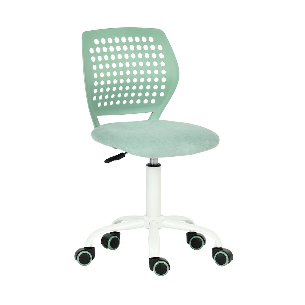Homy Casa Adjustable Swivel Office Chair Wheels, Modern Study Chair