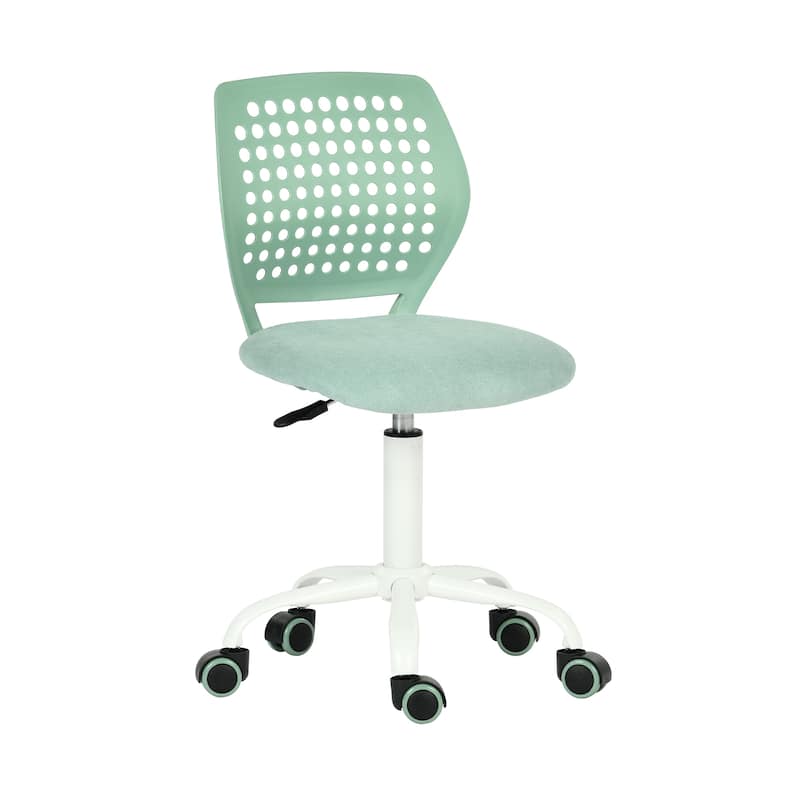 Homy Casa Adjustable Swivel Office Chair Wheels, Modern Study Chair