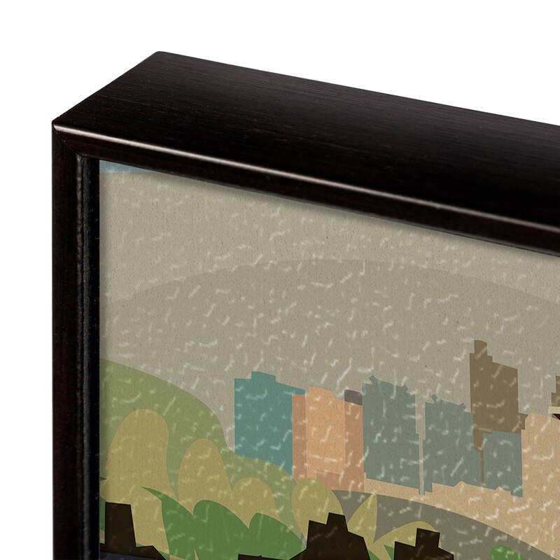 Pennsylvania Go USA by Mercana Studio a Hand Embellished Framed Art Print Series