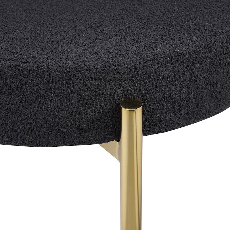 Woker Furniture Upholstered Boucle Dining Room Chairs