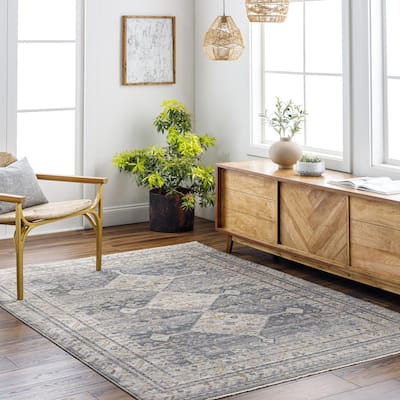 Livabliss Transitional Aida Diamond Area Rug