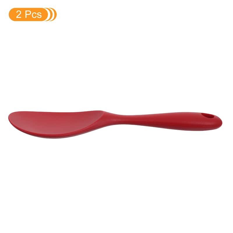 2 Pack Rice Spoon Silicone Rice Paddle Rice Spatula Rice Paddle