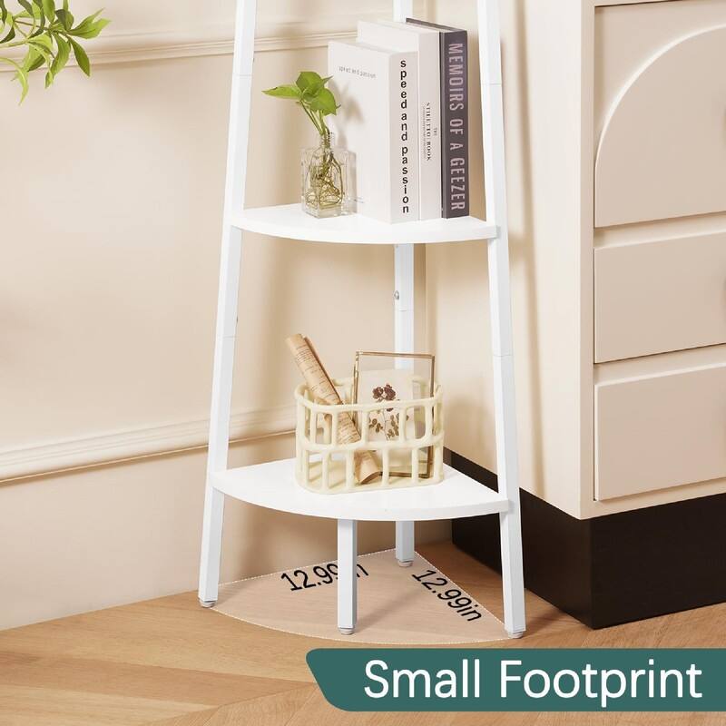 Corner Shelf - 17.4"D x 13W x 53.74"H
