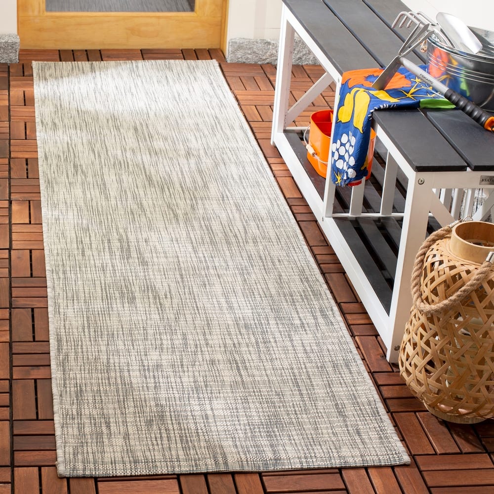 SAFAVIEH Courtyard Consilia Outdoor Waterproof Patio Backyard Rug
