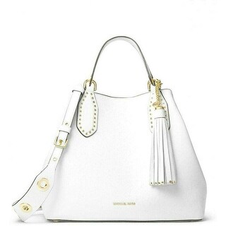 michael kors brooklyn leather satchel
