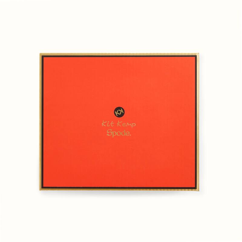 Kit Kemp for Spode Set of 2 Glassware Flow Wine Glasses - 11.8 Oz