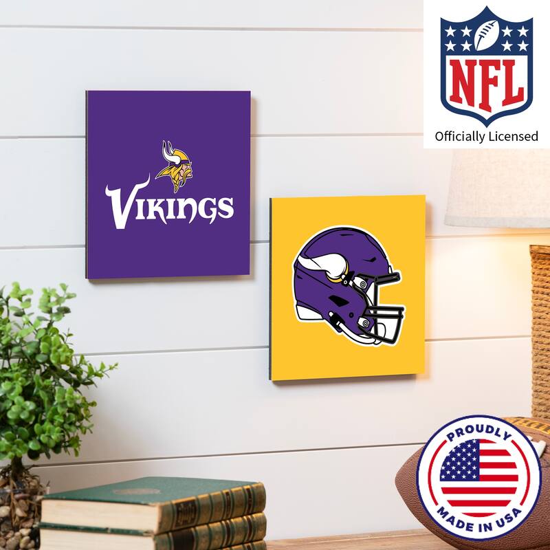 Minnesota Vikings Foam Core Wall Decor
