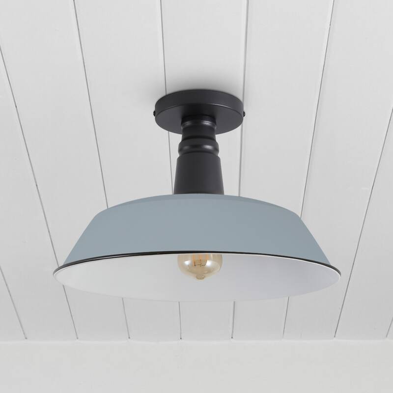 Cassidy 14" LED Semi-Flush Mount, by JONATHAN Y
