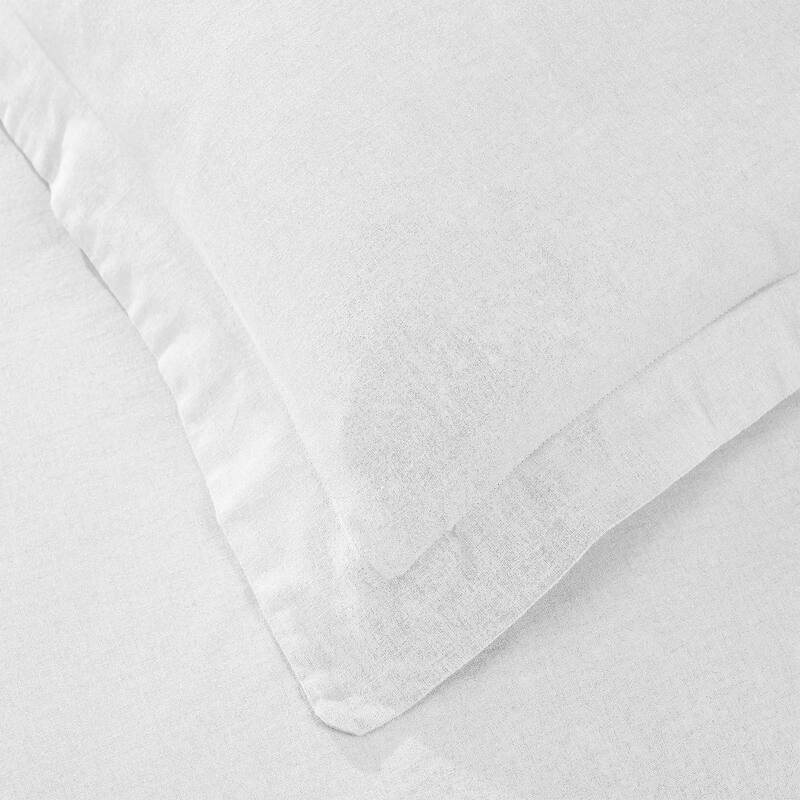 Superior Cotton Linen Garment Washed 3 Piece Duvet Cover Set