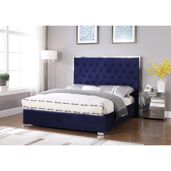 Best master furniture upholstered platform bed discount