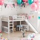 preview thumbnail 2 of 24, Twin size Loft Bed with Slide and Ladder