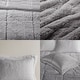 preview thumbnail 21 of 19, Intelligent Design Ella Ombre Shaggy Long Fur Comforter Mini Set