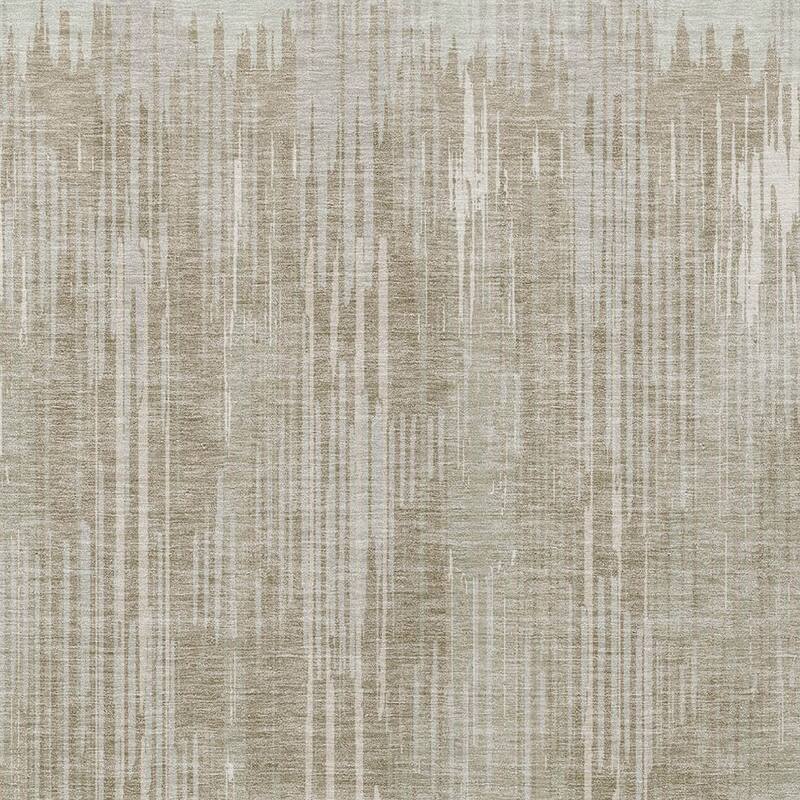 HomeRoots Striped Transitional Rectangle Outdoor Rug