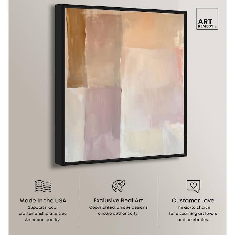 Bronzed Ruins I Canvas by Art Remedy