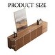 preview thumbnail 9 of 18, 79" Mid-Century Modern TV Stand - Wood Media Console, Living Room Entertainment Center with Ample Storage