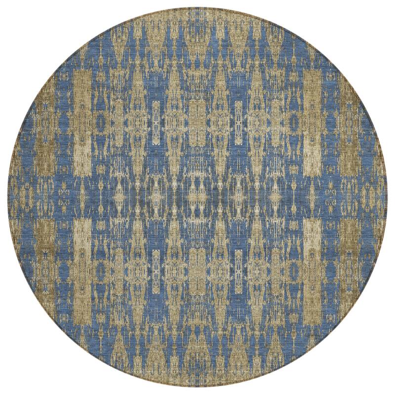 HomeRoots Moroccan Transitional Rectangle Outdoor Rug