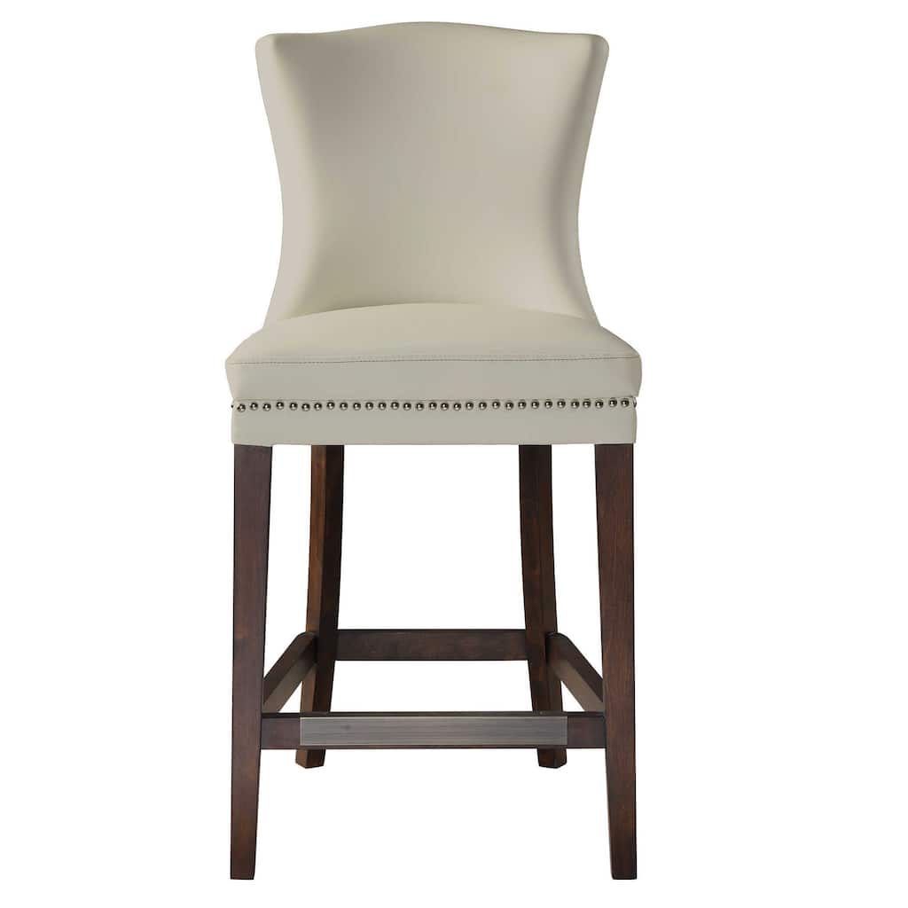 40.5” Dariela White Counter Stool