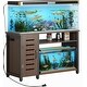 preview thumbnail 1 of 3, Fish Tank, Stand Heavy Duty Metal Aquarium Stand with Cabinet for Fish Tank Accessories Storage