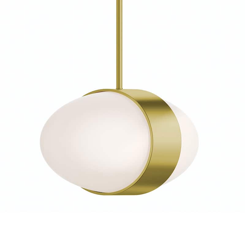 AFX VRNP13LAJUD Verona 13" Wide LED Pendant - Light Antique Brass