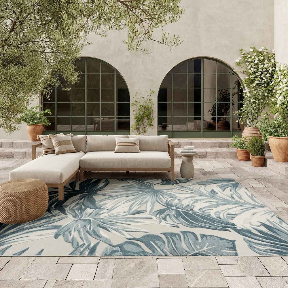 Nourison Aloha Indoor/Outdoor Nature Area Rug