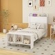 preview thumbnail 41 of 63, Platform bed with LED lights and USB port