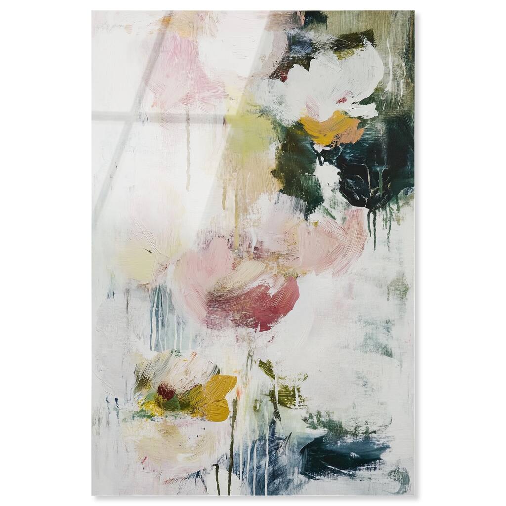 Dripping Colors IV Acrylic by Art Remedy, Ready to Hang