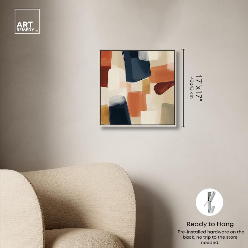 Sienna Shift Canvas by Art Remedy