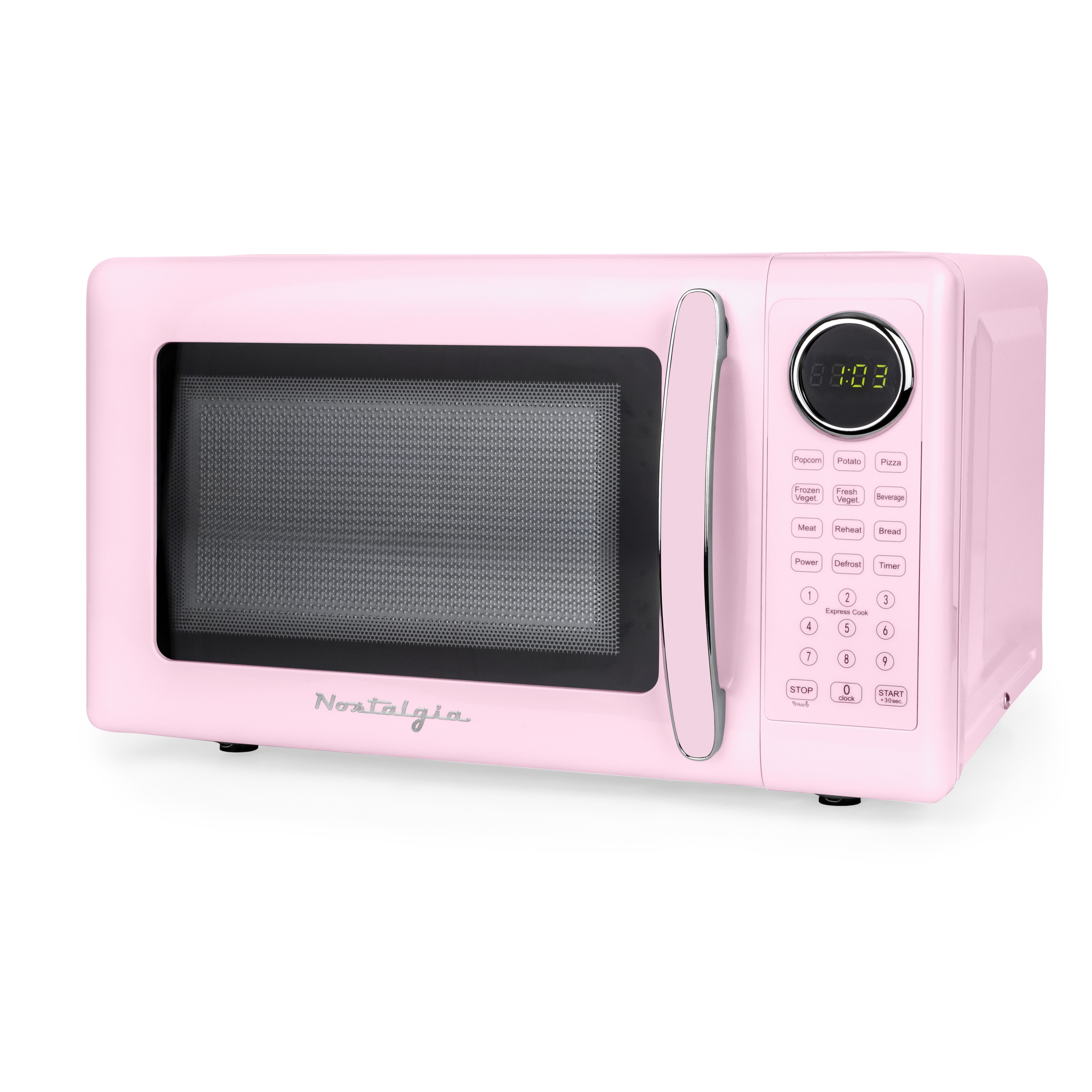 Nostalgia Retro 0.7 cu. ft. Countertop Microwave