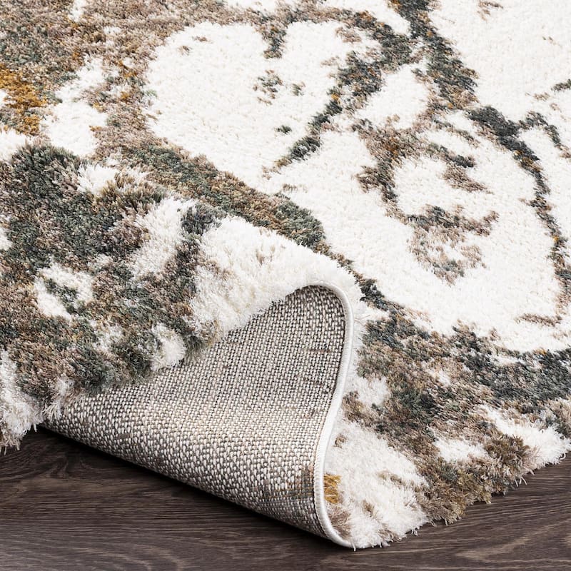 Livabliss Celestial Shag Bohemian & Eclectic Area Rug