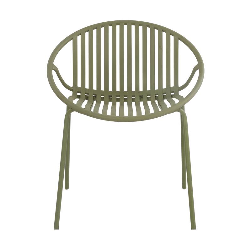 Christopher Knight Home - Lennox Plastic Chairs and Aluminum Table Outdoor 7 Piece Dining Set