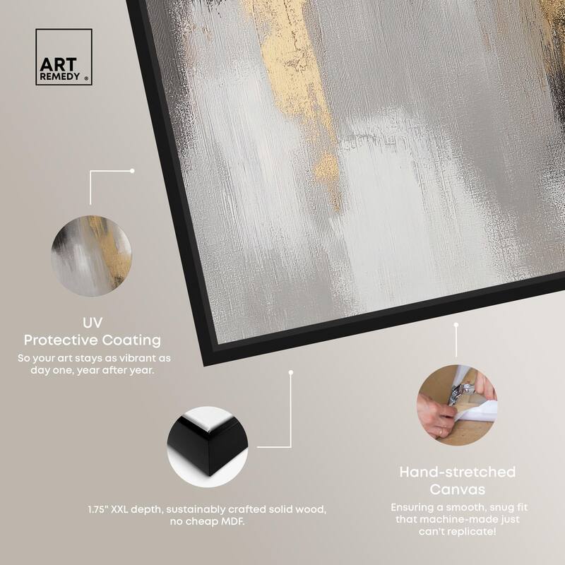 Gleaming Abyss I Canvas by Art Remedy