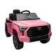 preview thumbnail 28 of 98, 12V Toyota Tundra Electric Ride-On Truck with Remote Control, Three Speeds, LED Lights, and Music for Kids Ages 3-8
