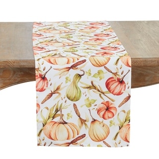Pumpkin Table Runner - 16"x72" - Bed Bath & Beyond - 43142532