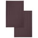 preview thumbnail 2 of 12, Luxurious Cotton 1350 GSM Bath Mats by Ample Decor- Pack of 2