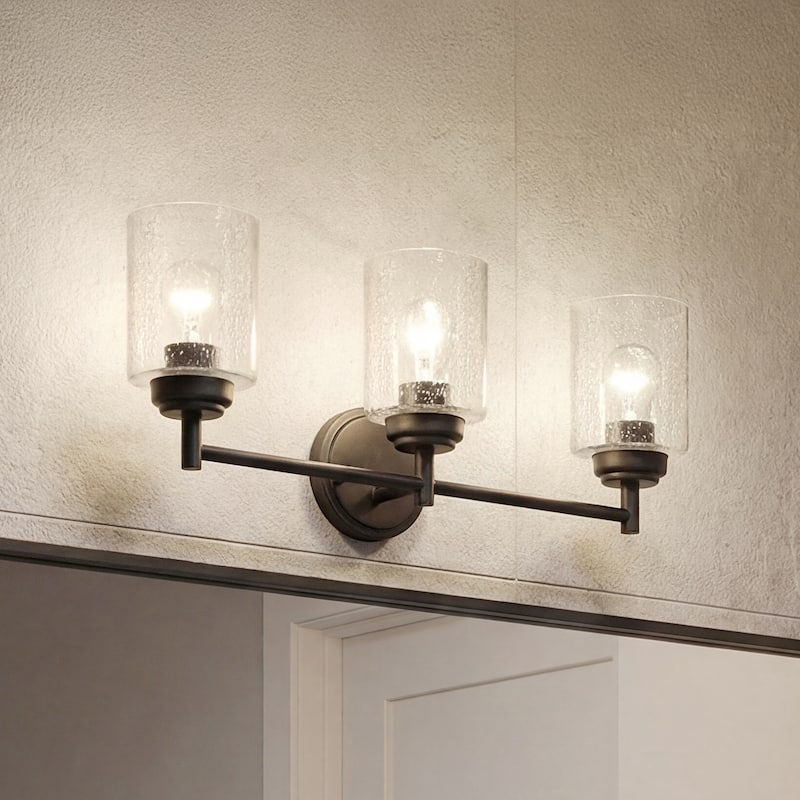 Kichler Lighting Winslow 3-Light Vanity Light Black