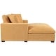 preview thumbnail 31 of 31, Classic Oversized Chaise Lounge Chair in Soft Cream Fabric with Sturdy Solid Wood Legs, 53.5'' x 70.9'' for Maximum Comfort