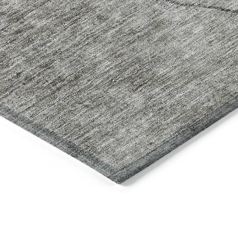 Machine Washable Indoor/ Outdoor Chantille Abstract Contemporary Rug