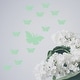 preview thumbnail 1 of 0, Walplus Peel and Stick Glow In The Dark Butterfly Wall Sticker Home Room Decor