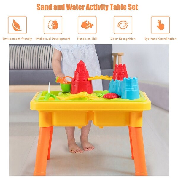 sand and water activity table