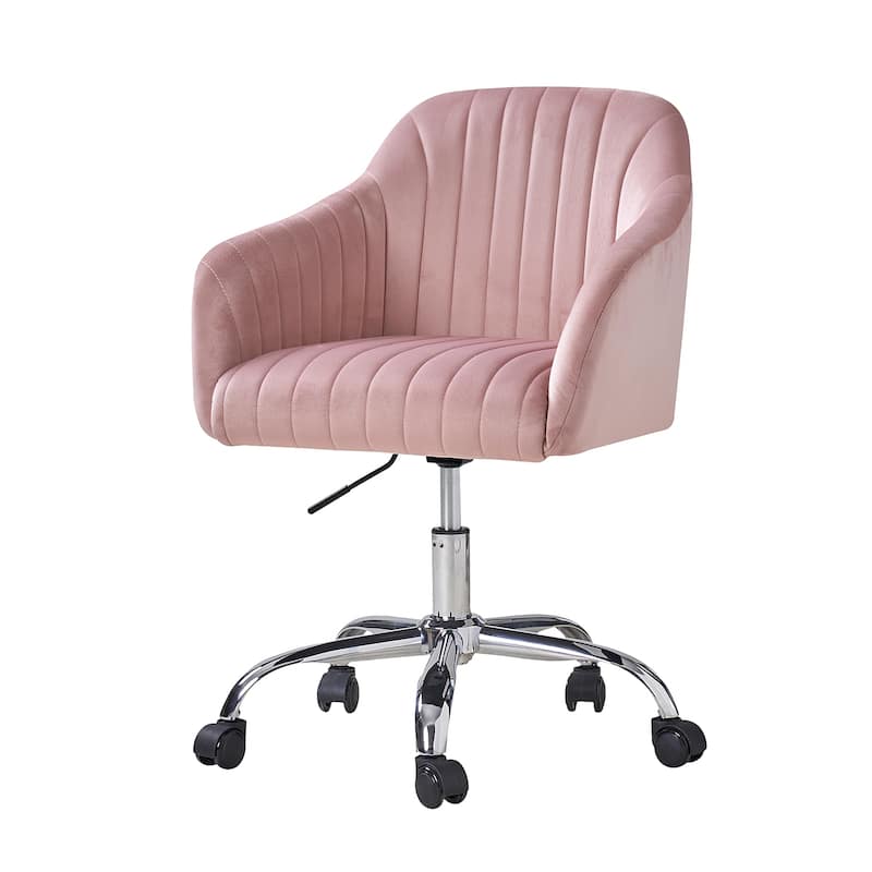 Gerhard Modern Velvet Task Chair - 360 Degree Swivel by HULALA HOME