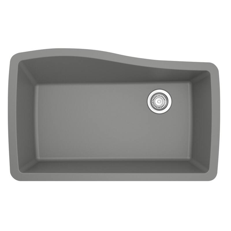Karran Undermount Quartz Single Bowl Kitchen Sink