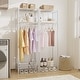 preview thumbnail 2 of 7, Sturdy Clothes Rack with Adjustable Shelves – Metal Garment Rack for Bedroom, Laundry & Living Room.