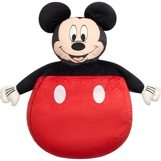 Disney Mickey Mouse Oversized Floor Lounger for Kids,Nap/Play Mat