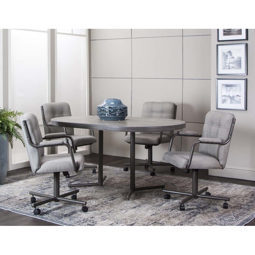 Caster Chair CompanyCaster Chair Company 5 Pc Dining Set - 42x60 Oval