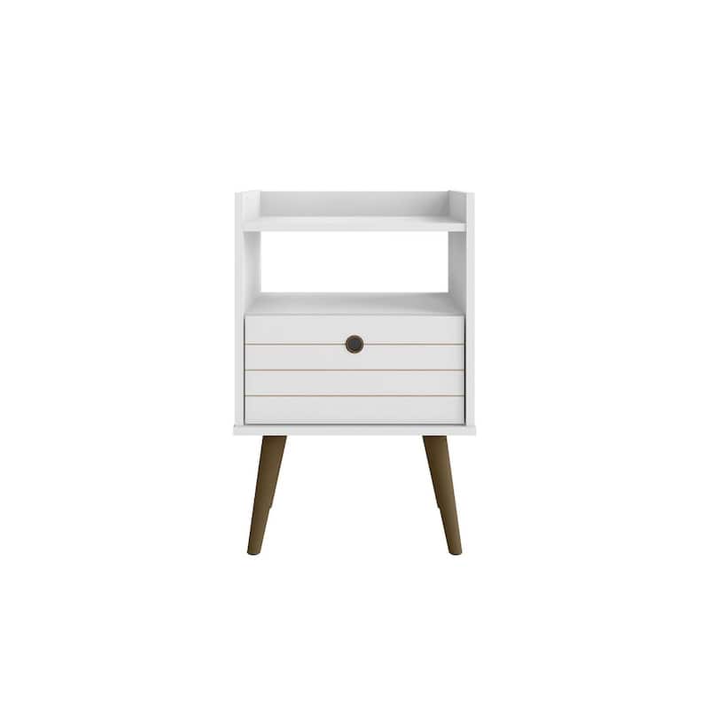 Manhattan Comfort Bogart Mid-Century Modern Nightstand