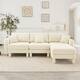 Option Beige- 3-Seater-1 Ottoman