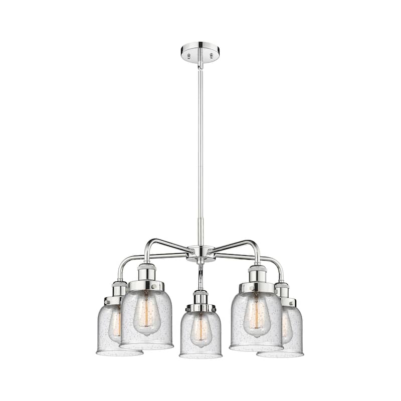 Innovations Lighting Bell - 5 Light 23" Stem Hung Chandelier