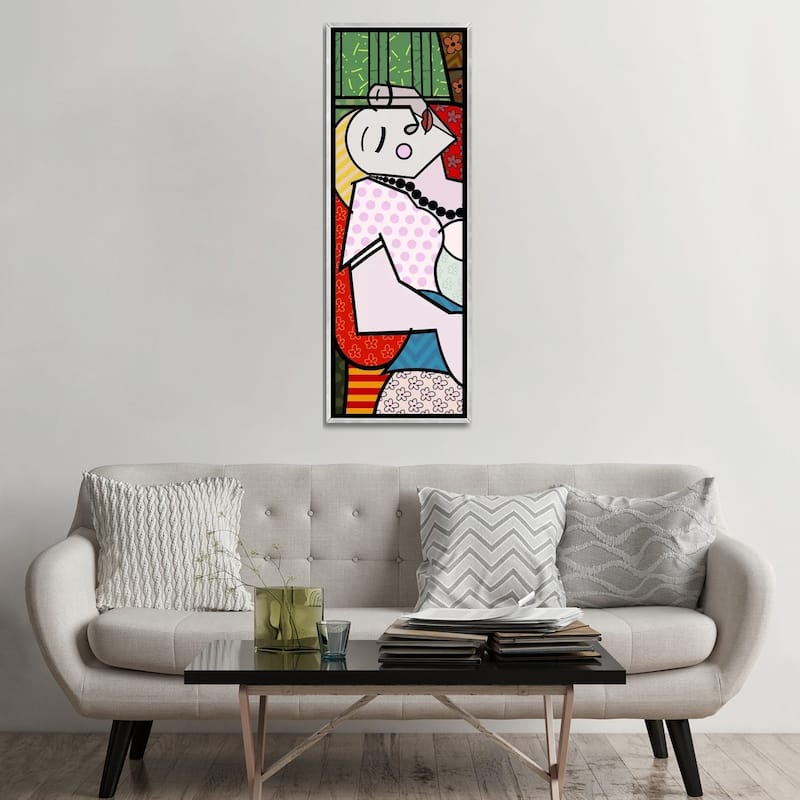 iCanvas "The Rest (After Pablo Picasso)" by 5by5collective Framed